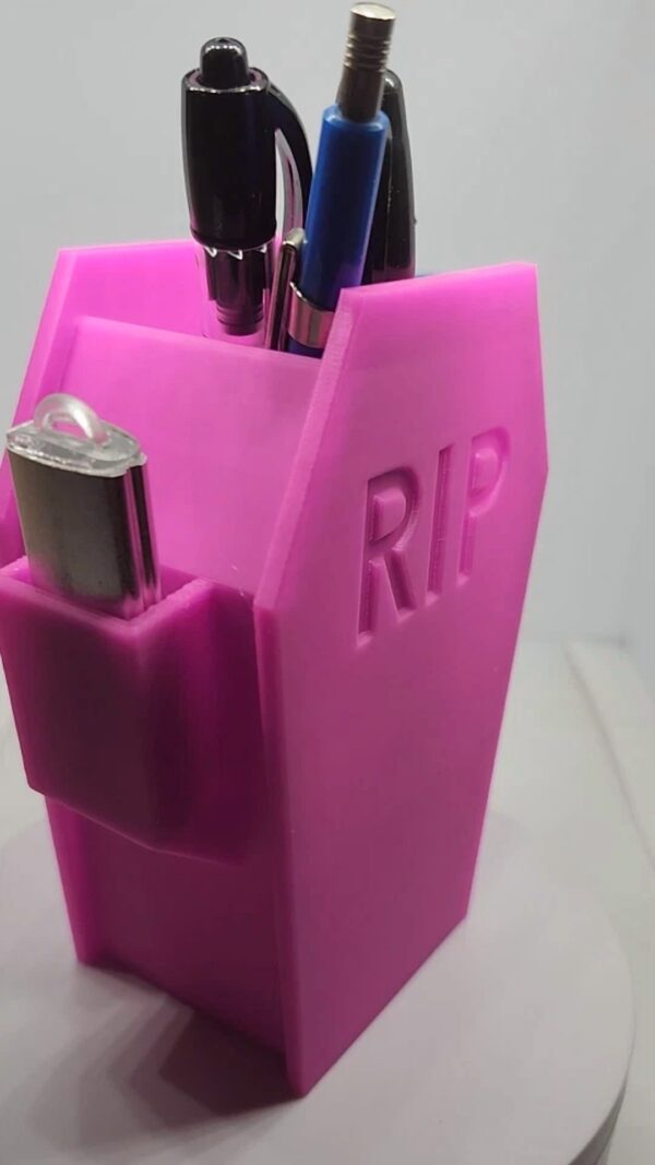 3D Printed Halloween Desk Organizer With Usb Slots