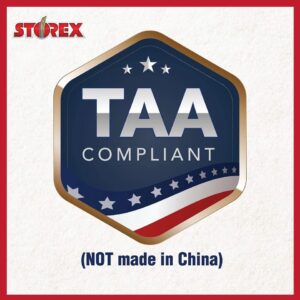 Storex Modern Gloss Letter Tray, 10 X 2.8 X 12.2 Inches, Black, 1 Count - Image 4