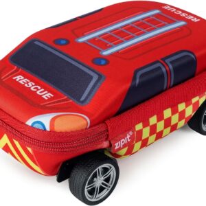 ZIPIT Police Car Pencil Case for Boys, Large Capacity Pencil Box for School - Image 8