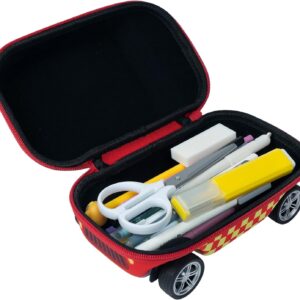 ZIPIT Police Car Pencil Case for Boys, Large Capacity Pencil Box for School - Image 9