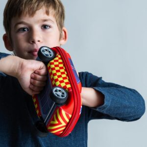 ZIPIT Police Car Pencil Case for Boys, Large Capacity Pencil Box for School - Image 12