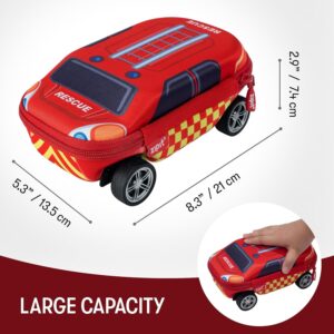 ZIPIT Police Car Pencil Case for Boys, Large Capacity Pencil Box for School - Image 13