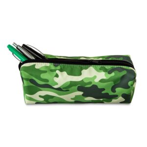 Pen+Gear Camouflage Pencil Pouch, Green - Image 5