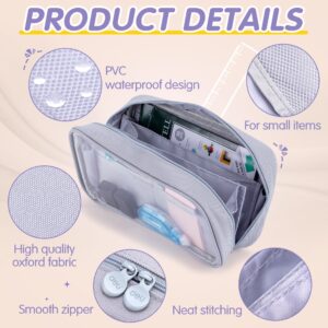 Deli Foldable Pencil Pen Case Big Capacity Pencil Pouch Large Pencil Bag Makeup Bag for Teen Boys Girls School Students, Pink - Image 12