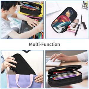 C-R7 Ronaldos Football soccer Pen Box Double Layer Large-capacity Pencil Bag Perfect Gifts - Image 7