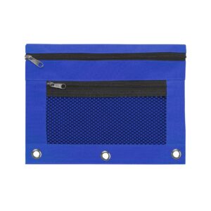 JLFNYA School Supplies Under $1! 3 Ring Pencil Pouch Clearance! Clear Pencil Pouch with Mesh Zipper,Multi-Color Clear Pencil Case,Cosmetic Bag Cute Pencil Case - Image 16