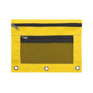 JLFNYA School Supplies Under $1! 3 Ring Pencil Pouch Clearance! Clear Pencil Pouch with Mesh Zipper,Multi-Color Clear Pencil Case,Cosmetic Bag Cute Pencil Case - Image 62