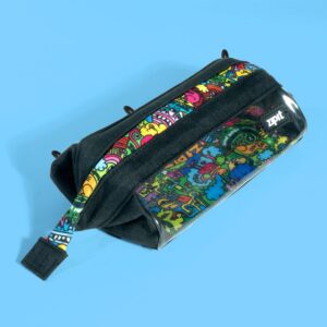 ZIPIT Lenny Pencil Case | Large Capacity Pencil Pouch | Aesthetic Case for College and Office (Teal) - Image 9