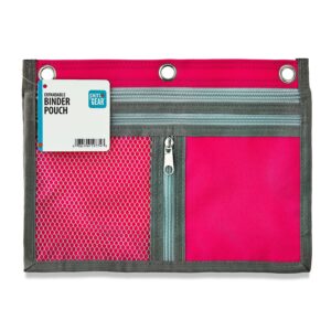 Pen + Gear Pink Expandable Binder Pouch - Image 1