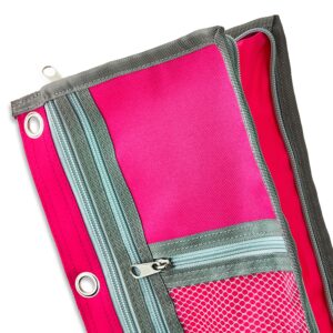 Pen + Gear Pink Expandable Binder Pouch - Image 4
