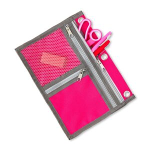 Pen + Gear Pink Expandable Binder Pouch - Image 5