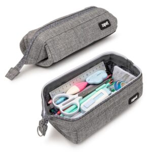 ZIPIT Lenny Pencil Case | Large Capacity Pencil Pouch | Aesthetic Case for College and Office (Teal) - Image 19