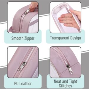 Mr. Pen Clear Pencil Pouch, Pink - Image 6