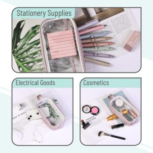 Mr. Pen Clear Pencil Pouch, Pink - Image 9