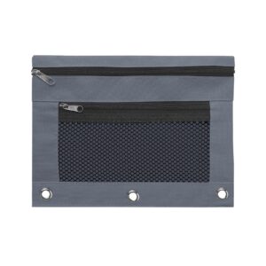 JLFNYA School Supplies Under $1! 3 Ring Pencil Pouch Clearance! Clear Pencil Pouch with Mesh Zipper,Multi-Color Clear Pencil Case,Cosmetic Bag Cute Pencil Case - Image 129