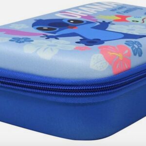 Lilo & Stitch Molded Pencil Case, Cartoon Print, Blue - Image 4