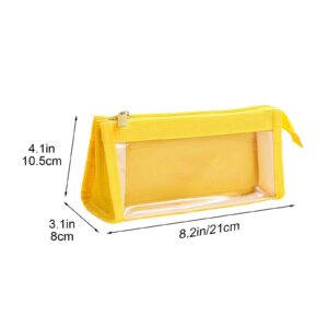 GFHFHITJ Plastic Pencil Box Large Capacity Pencil Boxes Clear Boxes with Snap-Tight Lid Stackable Design And Stylish Office Supplies Storage Organizer Box - Image 12