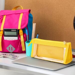 GFHFHITJ Plastic Pencil Box Large Capacity Pencil Boxes Clear Boxes with Snap-Tight Lid Stackable Design And Stylish Office Supplies Storage Organizer Box - Image 14