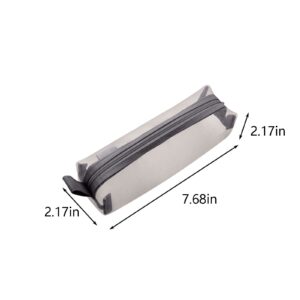 GFHFHITJ Plastic Pencil Box Large Capacity Pencil Boxes Clear Boxes with Snap-Tight Lid Stackable Design And Stylish Office Supplies Storage Organizer Box - Image 29