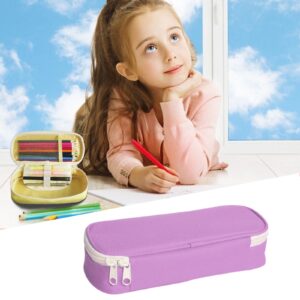 GFHFHITJ Plastic Pencil Box Large Capacity Pencil Boxes Clear Boxes with Snap-Tight Lid Stackable Design And Stylish Office Supplies Storage Organizer Box - Image 33