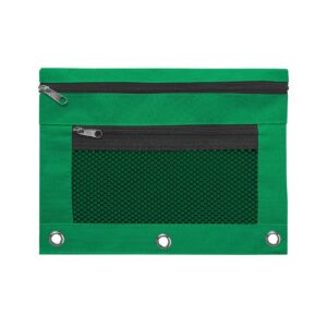 JLFNYA School Supplies Under $1! 3 Ring Pencil Pouch Clearance! Clear Pencil Pouch with Mesh Zipper,Multi-Color Clear Pencil Case,Cosmetic Bag Cute Pencil Case - Image 175