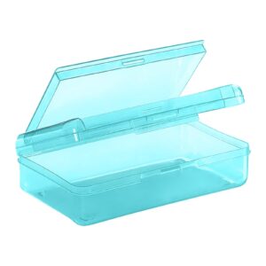 GFHFHITJ Plastic Pencil Box Large Capacity Pencil Boxes Clear Boxes with Snap-Tight Lid Stackable Design And Stylish Office Supplies Storage Organizer Box - Image 69