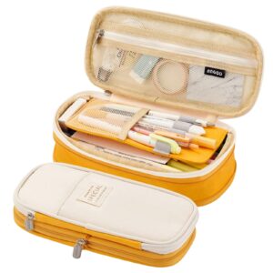 Hajmiiikey Canvas Pencil Cases,Dark Blue - Image 15