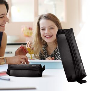 GFHFHITJ Plastic Pencil Box Large Capacity Pencil Boxes Clear Boxes with Snap-Tight Lid Stackable Design And Stylish Office Supplies Storage Organizer Box - Image 83