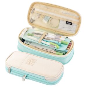 Hajmiiikey Canvas Pencil Cases,Dark Blue - Image 25