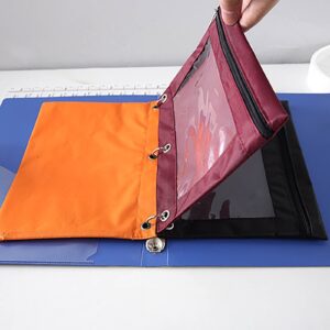 Sovlvnd Oxford Cloth Pencil Cases, Beige - Image 16