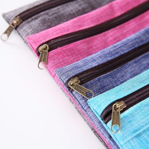 Sovlvnd Oxford Cloth Pencil Cases, Beige - Image 36