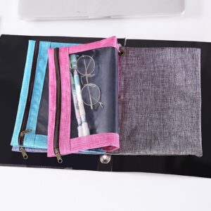 Sovlvnd Oxford Cloth Pencil Cases, Beige - Image 38