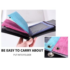 Sovlvnd Oxford Cloth Pencil Cases, Beige - Image 41