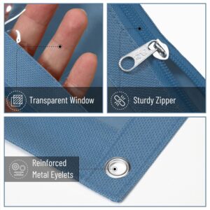 Mr. Pen- Pencil Pouch, 2 Pack, Pencil Pouches, Pencil Pouch for 3 Ring Binder Pencil Pouch, Pencil Cases, Flat Pencil Case for Binder Pouch - Image 6