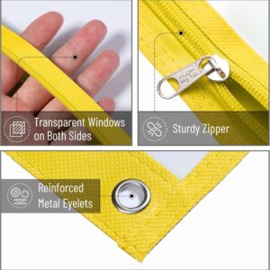 Mr. Pen- Pencil Pouch, 2 Pack, Pencil Pouches, Pencil Pouch for 3 Ring Binder Pencil Pouch, Pencil Cases, Flat Pencil Case for Binder Pouch - Image 16