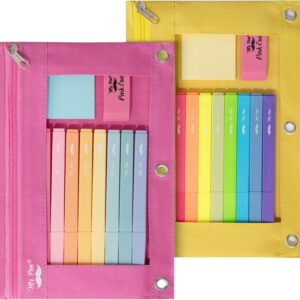 Mr. Pen- Pencil Pouch, 2 Pack, Pencil Pouches, Pencil Pouch for 3 Ring Binder Pencil Pouch, Pencil Cases, Flat Pencil Case for Binder Pouch - Image 18