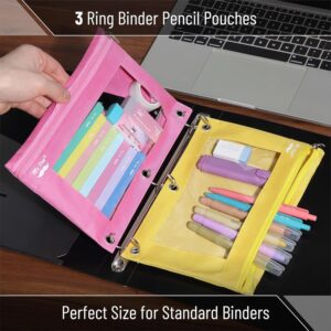 Mr. Pen- Pencil Pouch, 2 Pack, Pencil Pouches, Pencil Pouch for 3 Ring Binder Pencil Pouch, Pencil Cases, Flat Pencil Case for Binder Pouch - Image 20