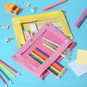 Mr. Pen- Pencil Pouch, 2 Pack, Pencil Pouches, Pencil Pouch for 3 Ring Binder Pencil Pouch, Pencil Cases, Flat Pencil Case for Binder Pouch - Image 23