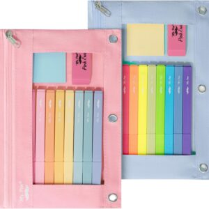 Mr. Pen- Pencil Pouch, 2 Pack, Pencil Pouches, Pencil Pouch for 3 Ring Binder Pencil Pouch, Pencil Cases, Flat Pencil Case for Binder Pouch - Image 24