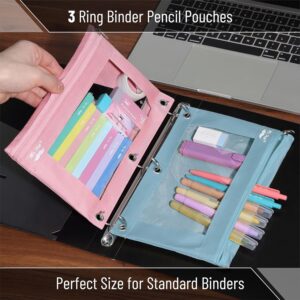 Mr. Pen- Pencil Pouch, 2 Pack, Pencil Pouches, Pencil Pouch for 3 Ring Binder Pencil Pouch, Pencil Cases, Flat Pencil Case for Binder Pouch - Image 26