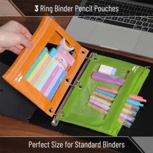 Mr. Pen- Pencil Pouch, 2 Pack, Pencil Pouches, Pencil Pouch for 3 Ring Binder Pencil Pouch, Pencil Cases, Flat Pencil Case for Binder Pouch - Image 32