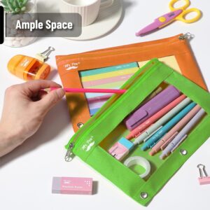 Mr. Pen- Pencil Pouch, 2 Pack, Pencil Pouches, Pencil Pouch for 3 Ring Binder Pencil Pouch, Pencil Cases, Flat Pencil Case for Binder Pouch - Image 34