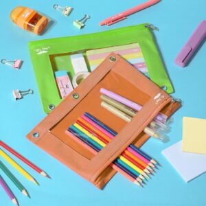 Mr. Pen- Pencil Pouch, 2 Pack, Pencil Pouches, Pencil Pouch for 3 Ring Binder Pencil Pouch, Pencil Cases, Flat Pencil Case for Binder Pouch - Image 35