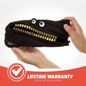 ZIPIT Grillz Pencil Case | Black Pencil Pouch for College and Office - Image 5