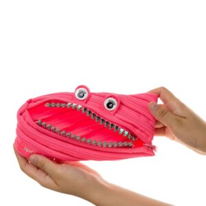 ZIPIT Grillz Pencil Case | Black Pencil Pouch for College and Office - Image 21
