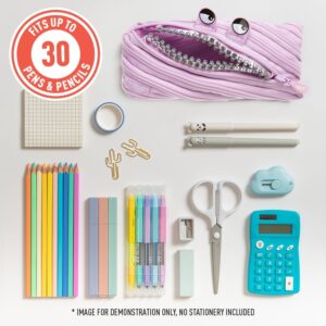 ZIPIT Grillz Pencil Case | Black Pencil Pouch for College and Office - Image 25