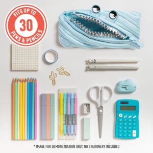 ZIPIT Grillz Pencil Case | Black Pencil Pouch for College and Office - Image 29