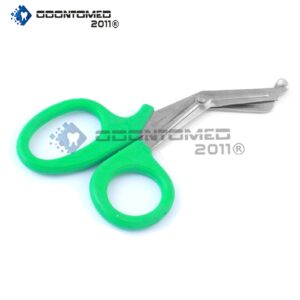 Odm Emt Utility Scissors Shears 5.5" Green Colored - Image 1