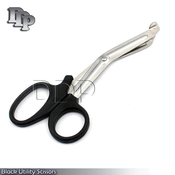 Black Utility Scissors 5.5″ Multi-Purpose Diy Ems Emt Universal Shears Tools Black Utility Scissors 5.5″ Multi-Purpose Diy Ems Emt Universal Shears Tools