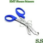 Blue Utility Scissors 5.5″ Multi-Purpose Diy Ems Emt Universal Shears